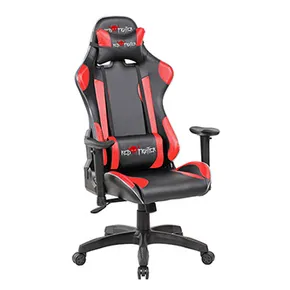 Herné stolička Red Fighter C8, čierna, odnímateľné vankúšiky, RGB podsvietenie